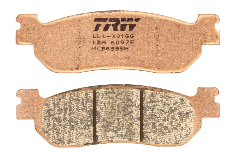 TRW ZF brake pads KH275 sintered STREET YAMAHA TW 125 99-08, TW 200 91-15, R6 99-02, front/rear